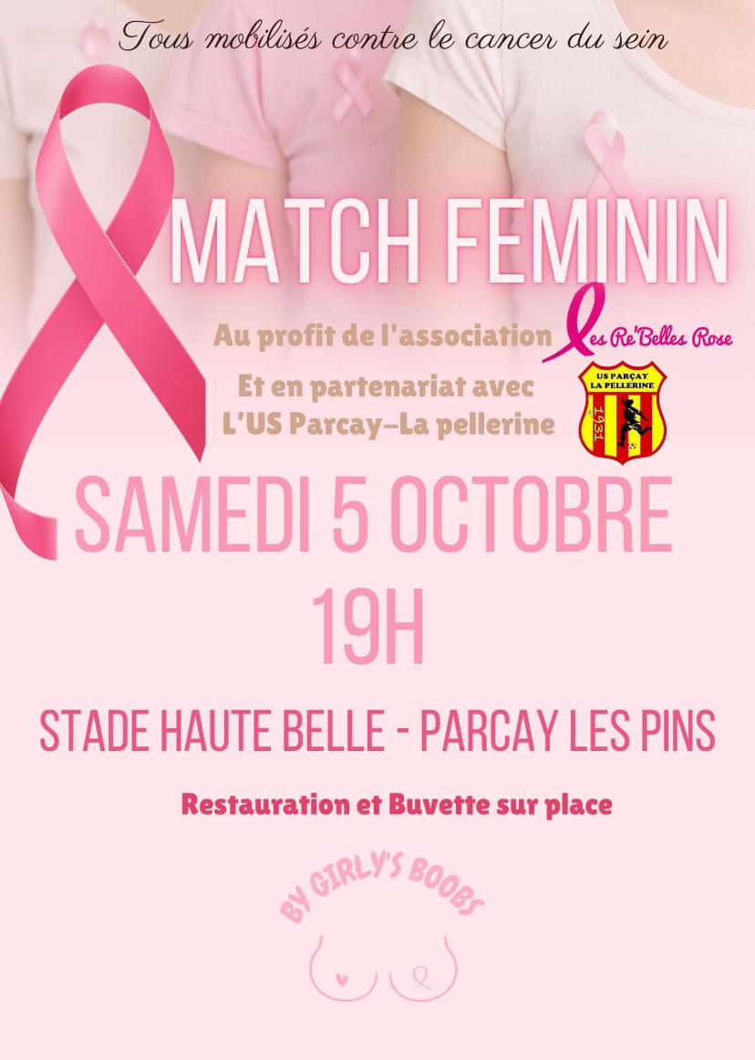 Lire la suite à propos de l’article Un match de football féminin au profit de l’association « Les Re’belles Roses »