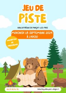 Lire la suite à propos de l’article Jeu de piste à la bibliothèque de Parçay-les-Pins