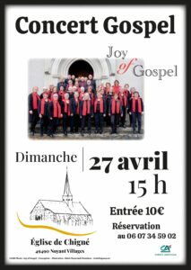 Lire la suite à propos de l’article Concert Gospel