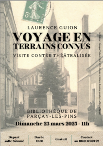 Lire la suite à propos de l’article Visite contée théâtralisée à Parçay-les-Pins